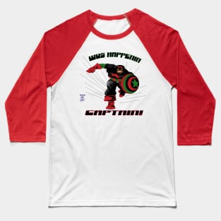 Wus Happenin Captain Baseball T-Shirt